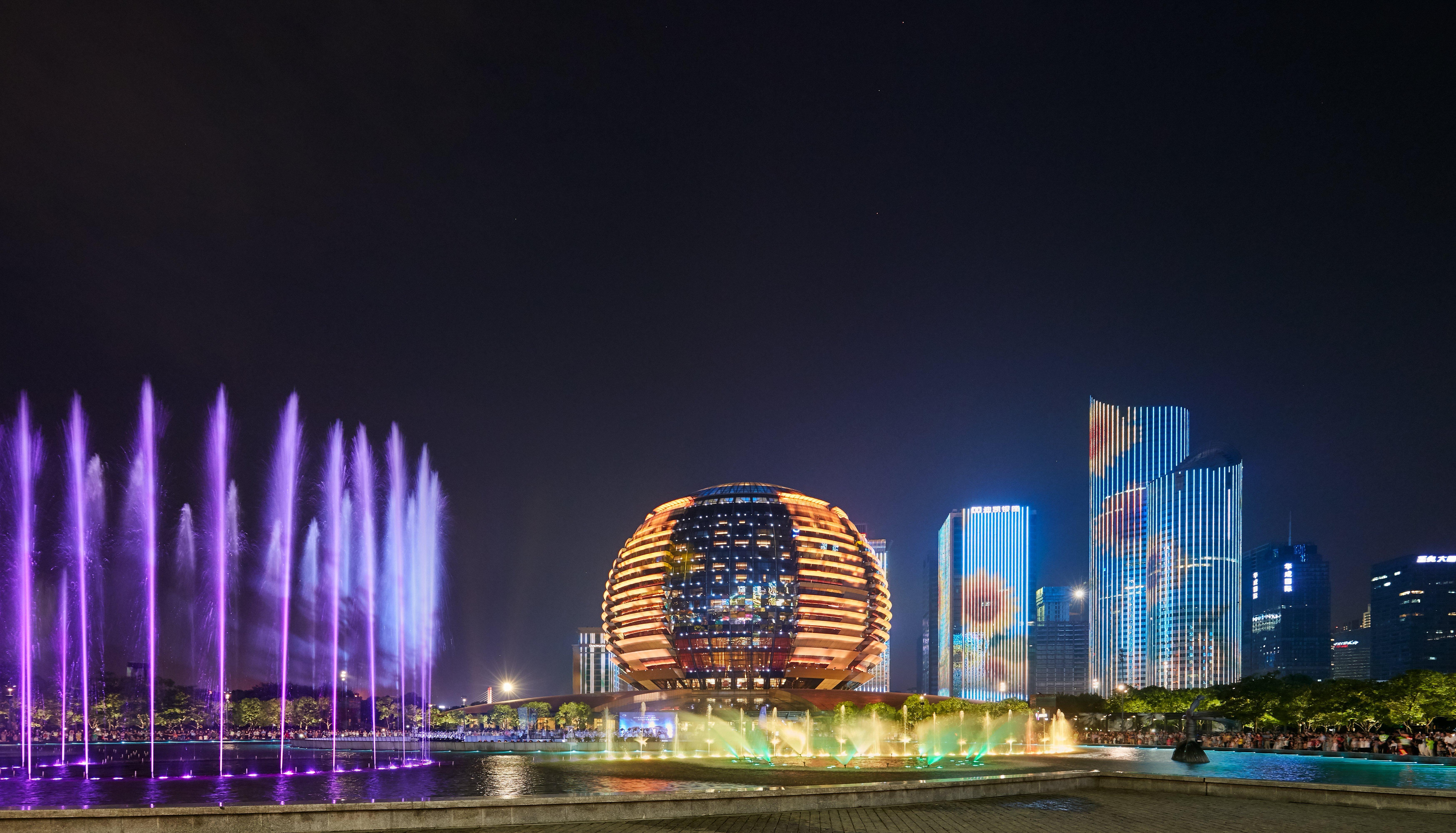 Intercontinental Hangzhou Icc By Ihg Экстерьер фото