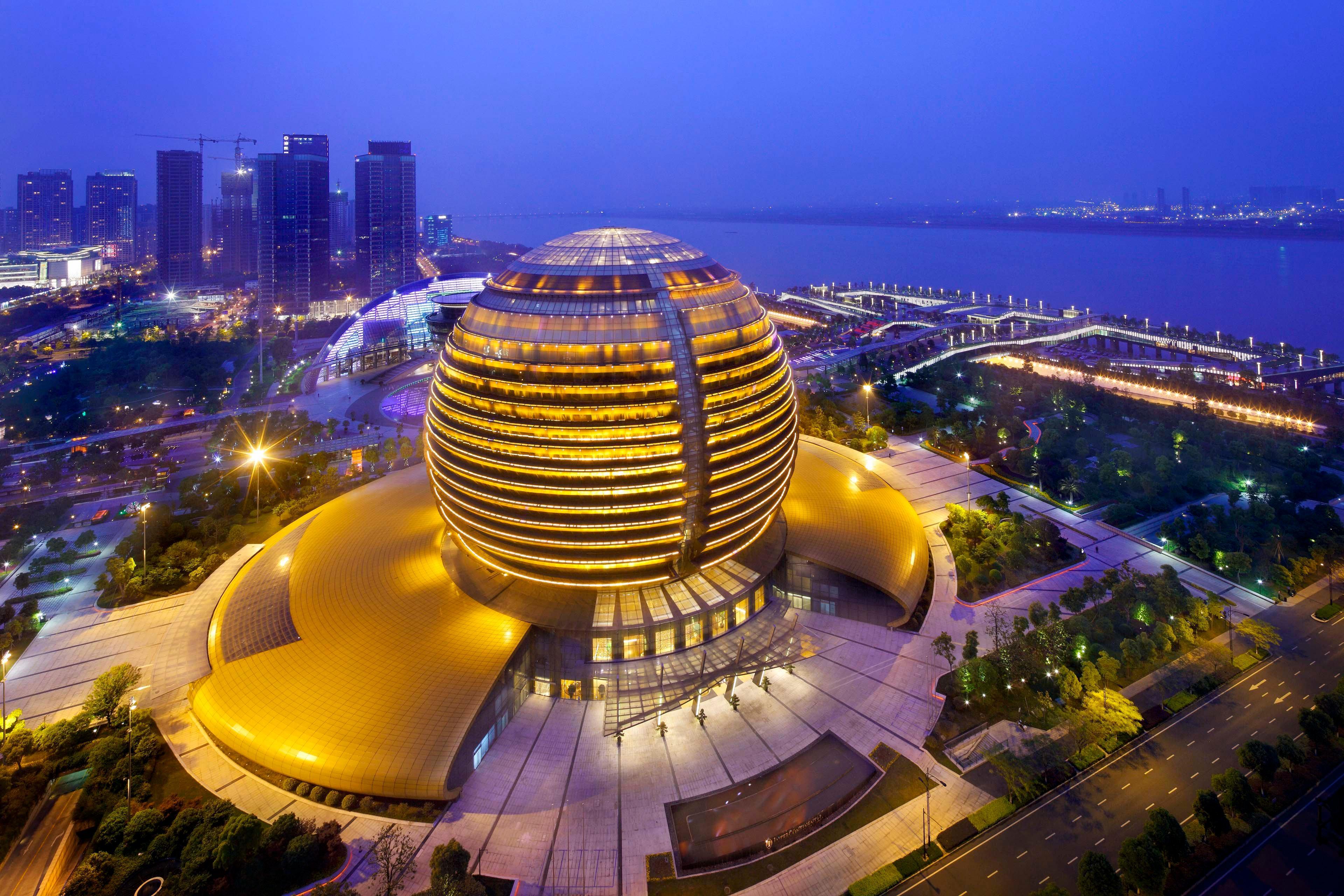 Intercontinental Hangzhou Icc By Ihg Экстерьер фото
